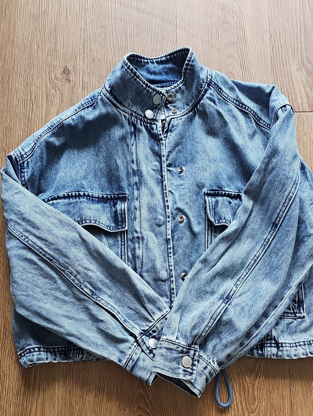 Scotch & Soda Light Blue Denim Shirt Jacket